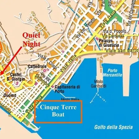 ゲストハウス Quiet Night ラ・スペツィア